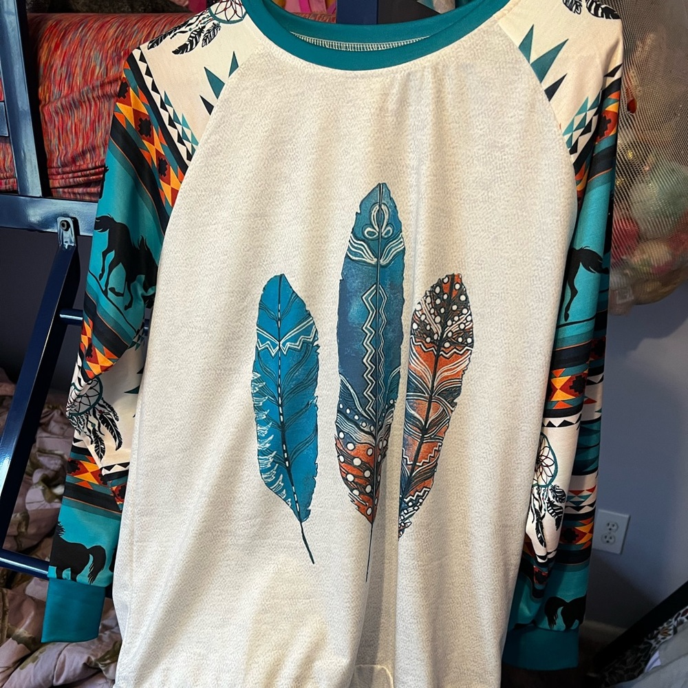 NWOT  womens western shirt
